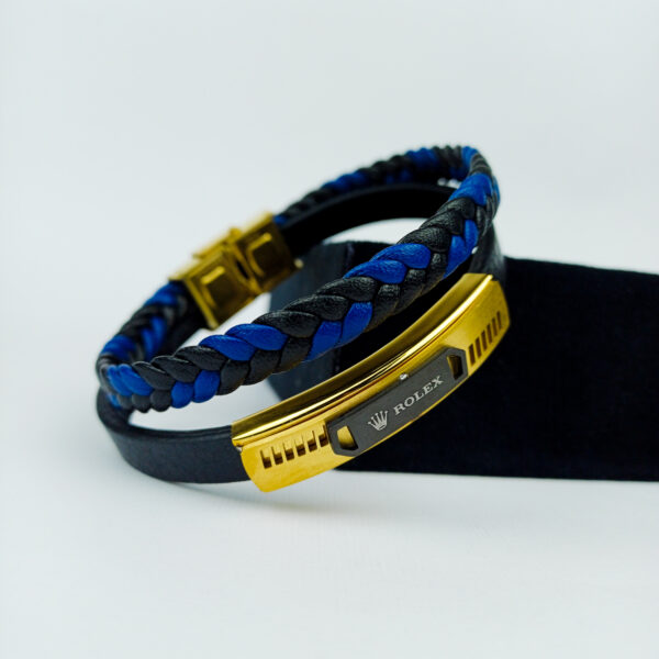 دستبند چرم رولکس